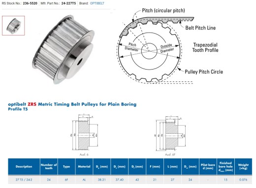 24齿皮带轮--stp三维 3d模型设计图缩略图